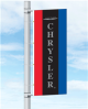 Everwave Vertical Dealer Flag - Chysler Black
