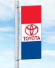 Everwave   Horizontal Dealer Flag - Toyota