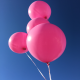 17 Inch Round Balloons Qty 72- PINK