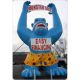 Light Blue 20 Foot Custom Giant PVC Inflatable Gorilla with 2 Custom Banners or Car