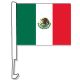 Clip-On Car Flag - Mexican Flag